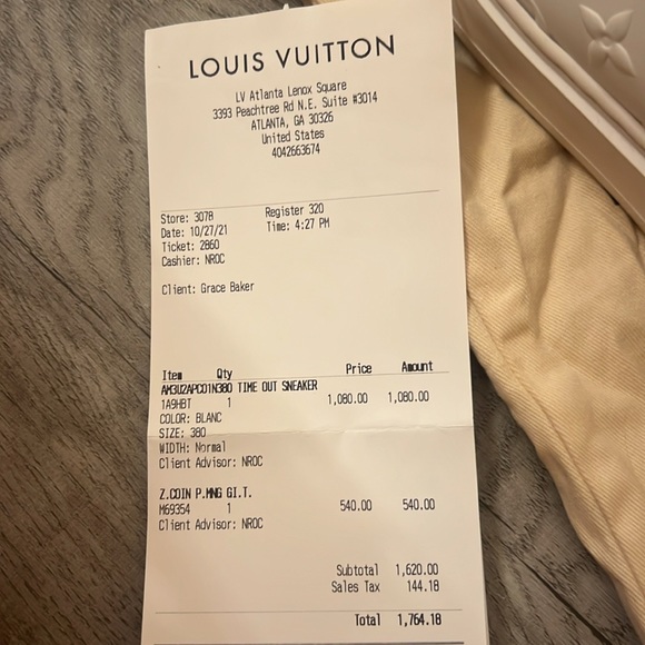 Louis Vuitton sneakers - Picture 8 of 8